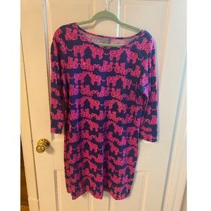 Lilly Pulitzer Elephant Dress Large